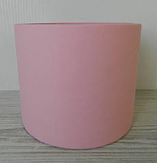 Декоративна капелюшна коробка для квітів D12см рожева