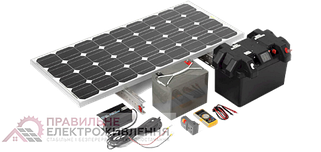 Комплектація для монтажу сонячних батарей
