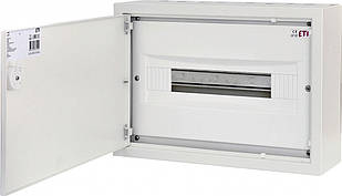 Щит металевий WRP18-1 (1х18 мод., 18мод., пластик. фальш-панель, IP30, зовнішн. вик.)