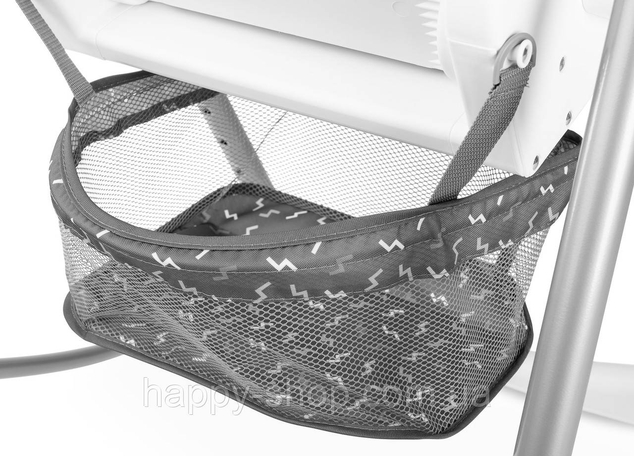 Стільчик для годування Caretero Bistro Graphite - фото 4 - id-p1475982949