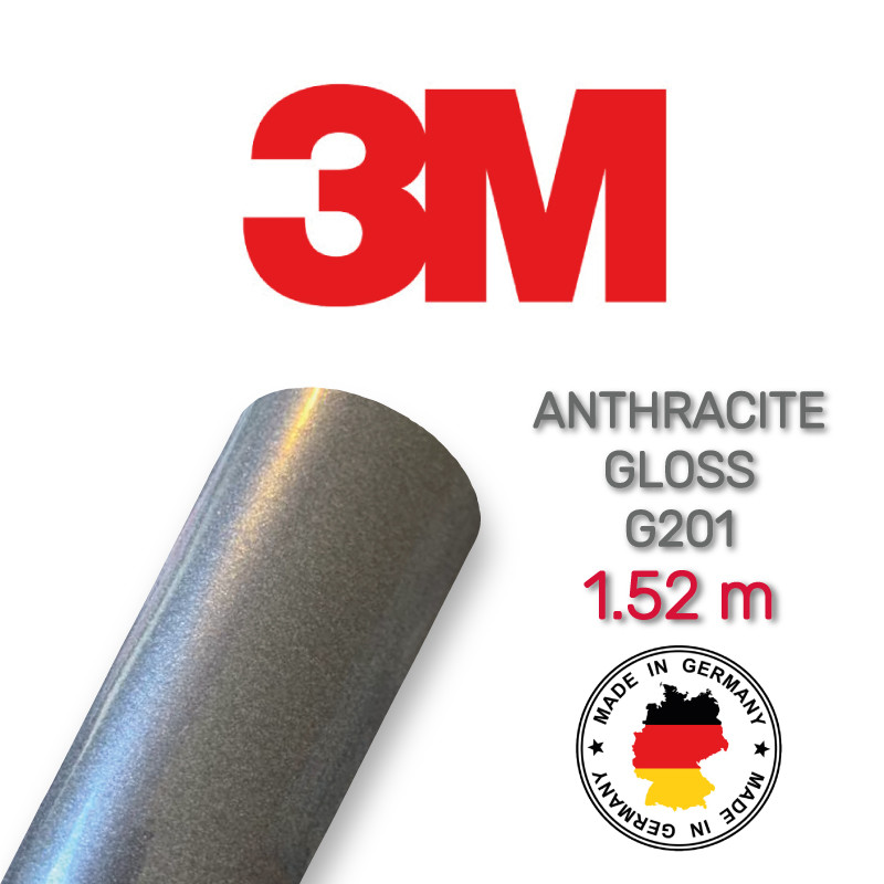 3M 1080 Gloss Anthracite G201, фото 1