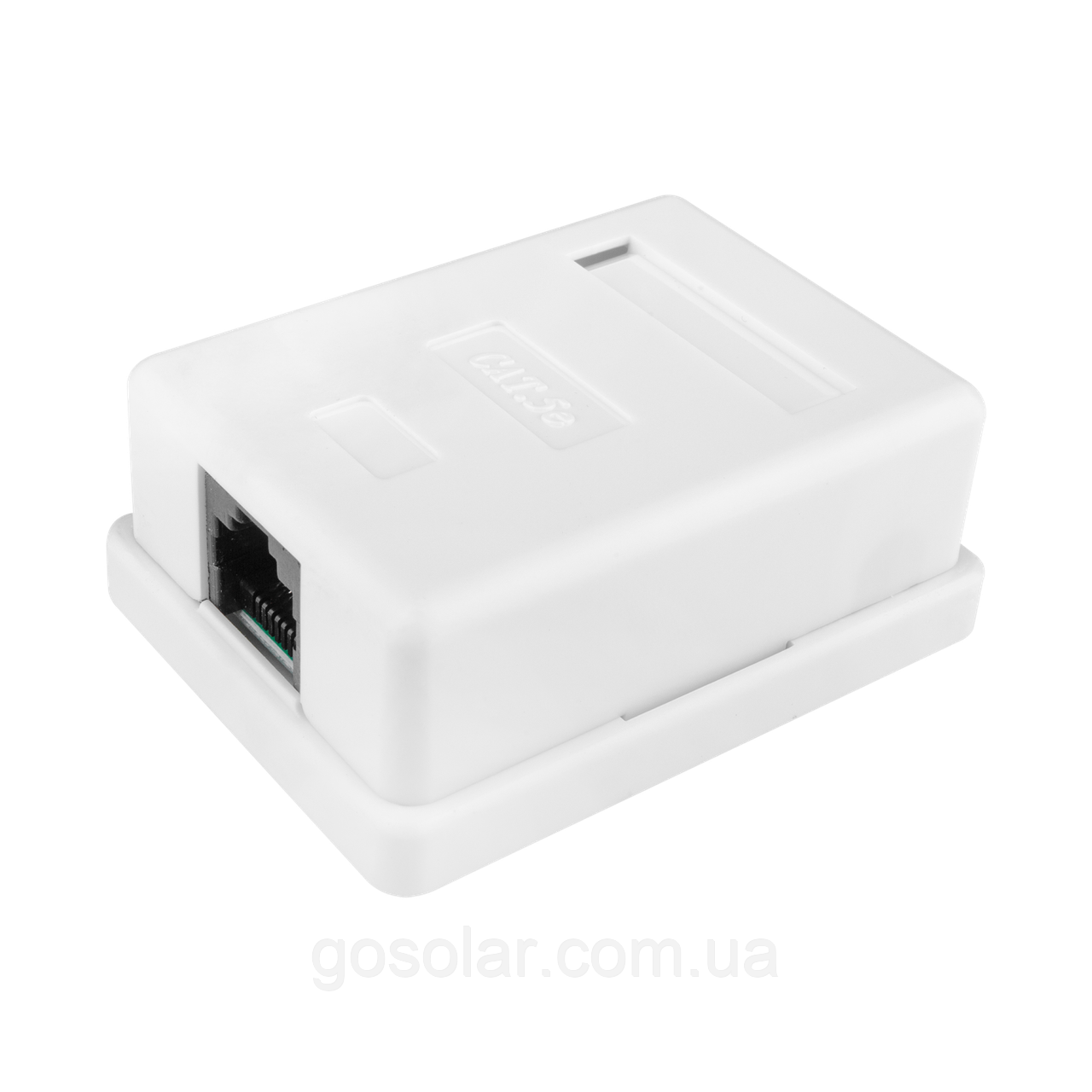 Розетка RJ-45 1-порт кат.5Е UTP LogicPower LP-112