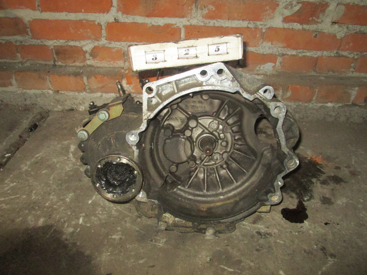 No325 Б/у КПП Коробка перемикання передач DUW 1.6 для Volkswagen Golf IV Skoda Octavia 1997-2003 дефект, фото 1