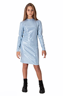 Ошатне плаття для дівчинки підлітка Mevis блакитне