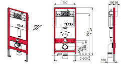 Tece Комплект TECEbase (модуль +панель змивуTECEbase біла + кріплення)