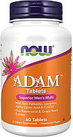 Now Foods, Adam (60 таб=60 дней), мужские витамины, чоловічі вітаміни