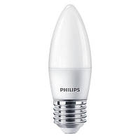 Led лампа PHILIPS ESS LEDCandle 6W 620Lm E27 827 B35NDFRRCA светодиодная