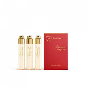 Набір Maison Francis Kurkdjian Baccarat Rouge 540 Extrait de Parfum 3* 11 мл (Баккара 540 Екстракт парфумів)