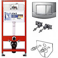 Комплект TECEbase (модуль + панель змиву ТЕСЕambia хром глянсовий + кріплення + прокладка)
