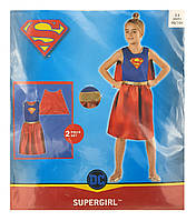 Дитячий костюм маскарадний SuperGirl LIDL, карнавальний костюм для дівчинки Супердівчина 98/104
