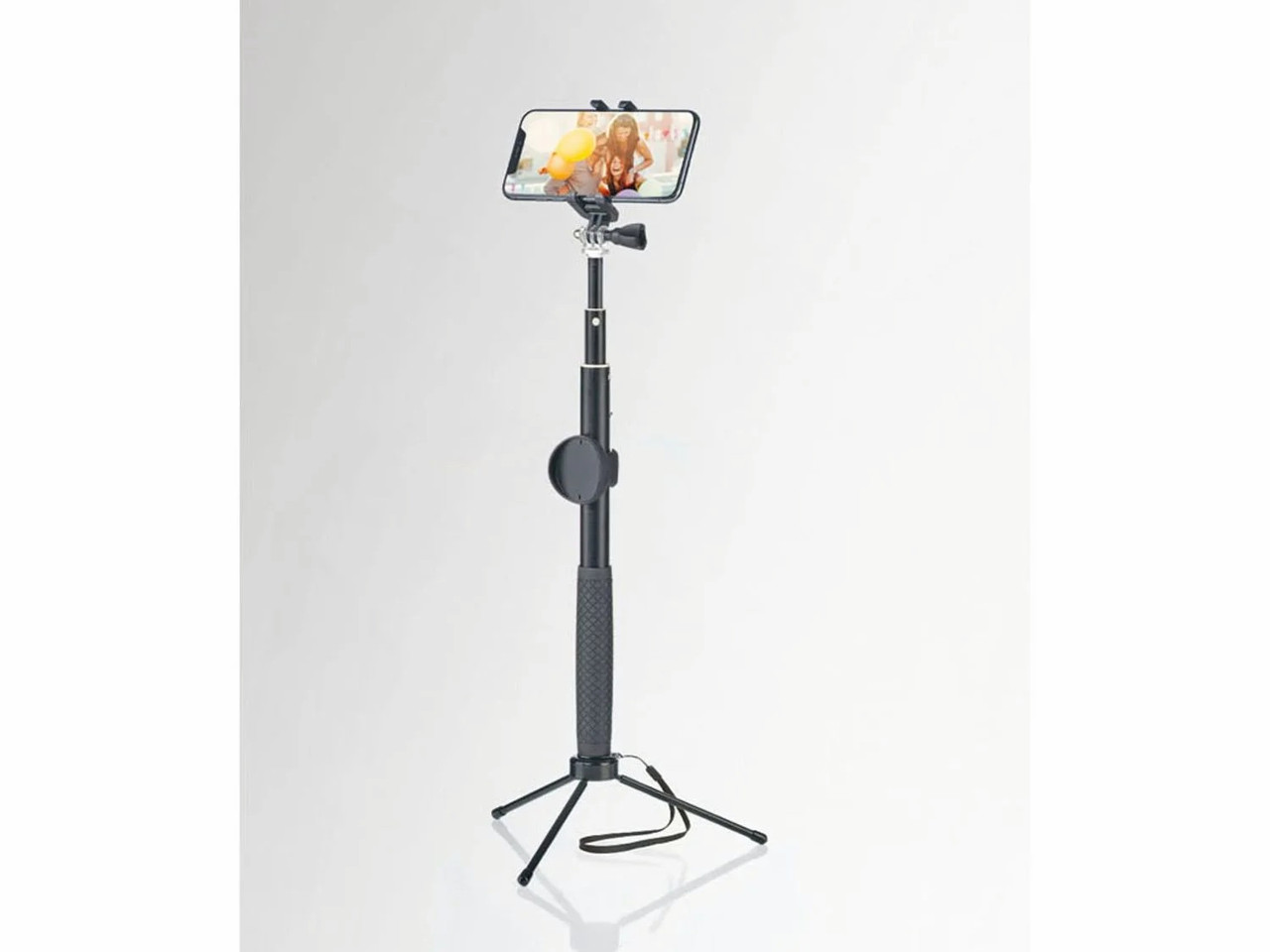 Селфі-палка для смартфона, монопод SilverCrest SSBS 3.0 A, штатив на пульті bluetooth, трипод, SELFI-палиця, фото 1