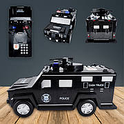 Дитячий сейф скарбничка Cash Truck з кодовим замком відбитком пальця для дітей дитину електронна іграшковий