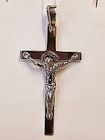 Хрест з розп'яттям зі срібла