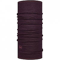 Баф осінь вовна BUFF Lightweight Merino Wool solid deep purple