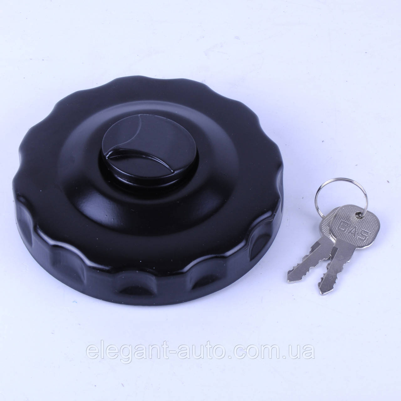 Кришка бензобака TIR чорна Туреччина 051054 Д=80мм Металева УНІВЕРСАЛЬНА