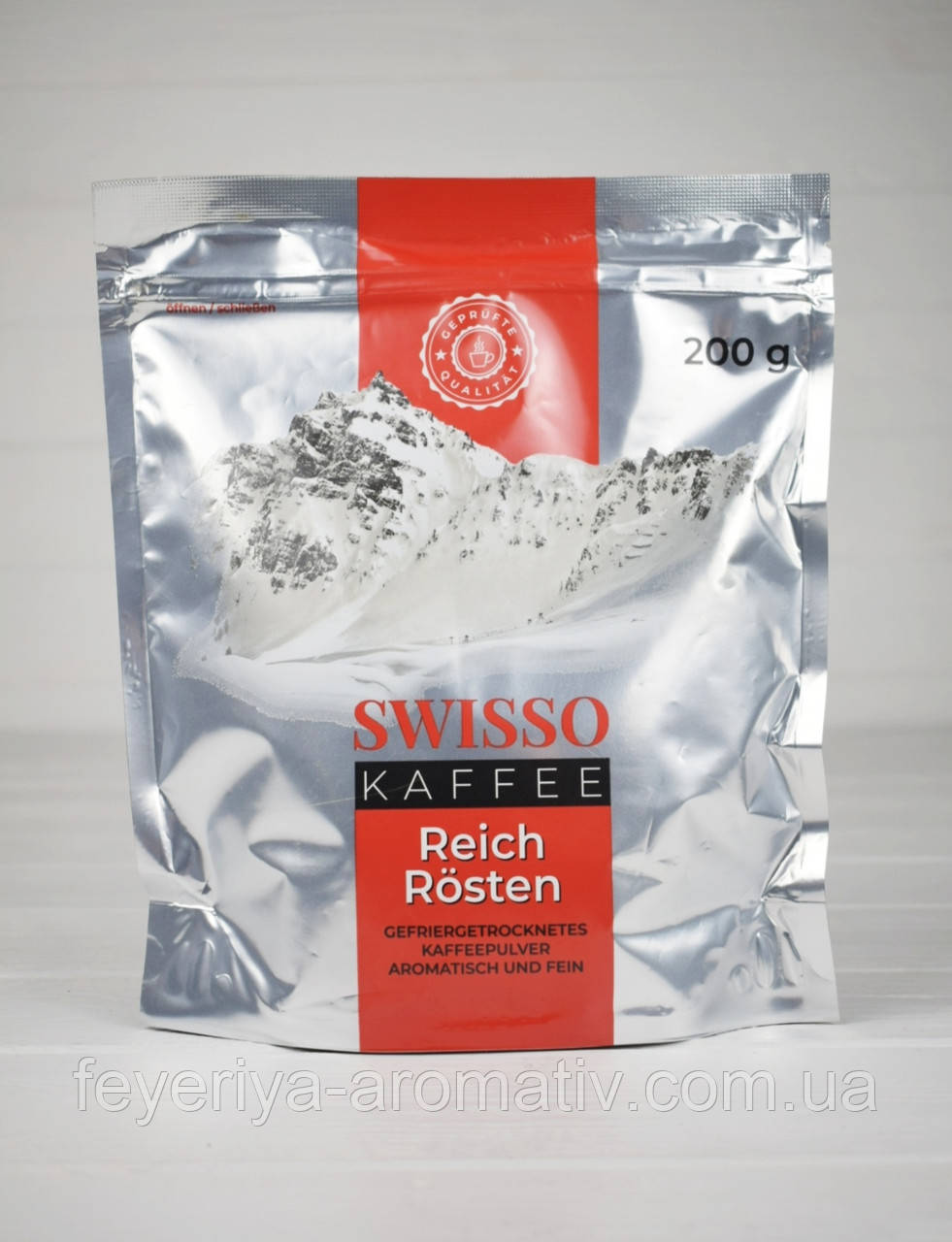 Кава розчинна Swisso Reich Rosten 200г (Німеччина)