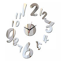 Годинник настінний дзеркальний до 70 см Арабські цифри Пікасо, фото 2