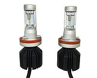 Автомобильные светодиодные лампы с цоколем H15, модель 7th CEN LED ZES CHIP