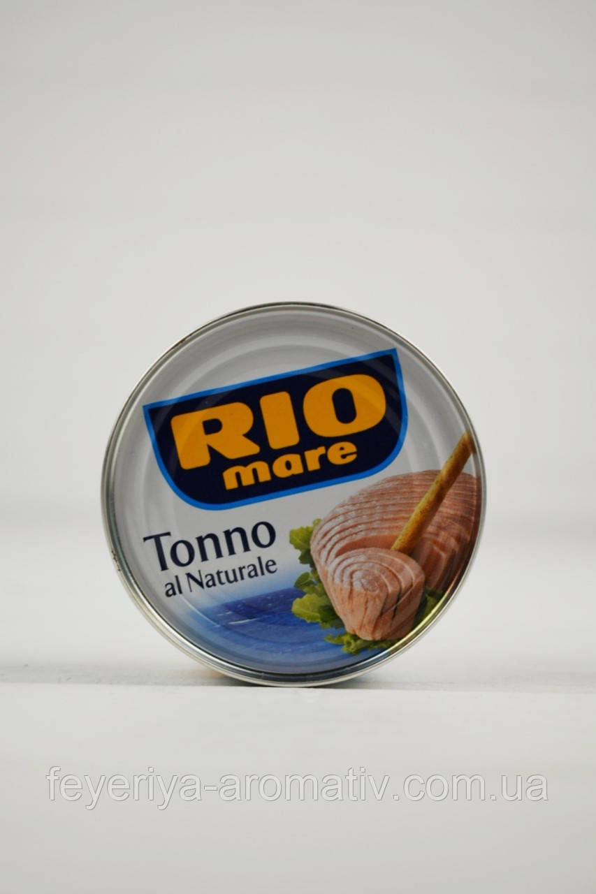 Тунець у власному соку Rio Mare Tonno al Naturale 80г. (Італія)