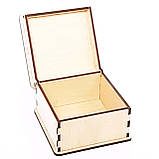 Ящик-скринька 11 см х 11 см х 7,2 см 3мм, фото 3