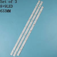 Комплект LED подсветки телевизора MYSTERY 32" LED315D9-ZC14-03(A) LED315D/-ZC14-03(A) MYSTERY 3228LT2