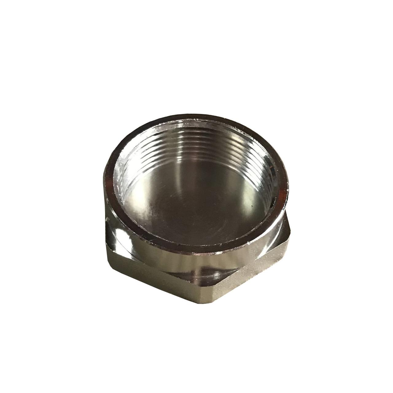 Коліно з внутрішньою різьбою SOLOMON 1 1/2" нікель 4002, фото 1