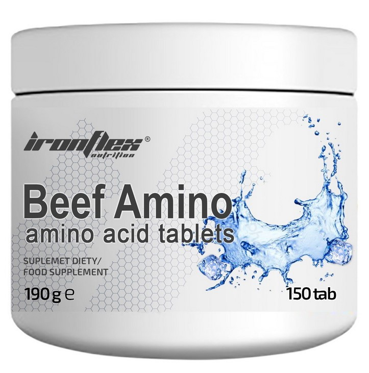 Ялинці амінокислоти IronFlex Beef Amino 150 tab