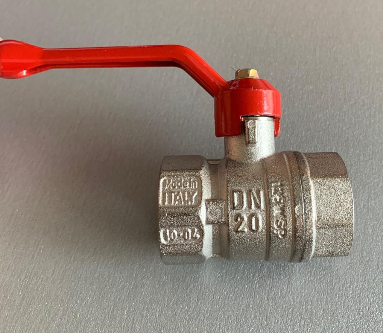 Кран кульовий BUGATTI 1" ВВ КР B-600 R, фото 1