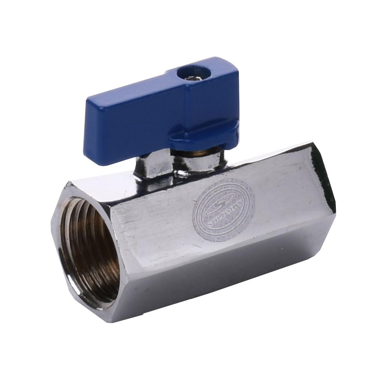 Кран кульовий міні SOLOMON 1/2" ВВ NV-3024, фото 1