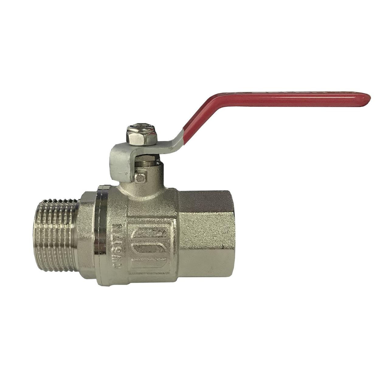 Кран кульовий прямий SELBA 1 НВ КР SL1505, фото 1