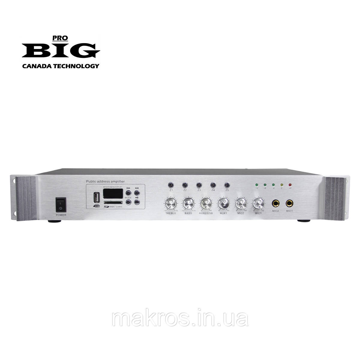 Усилитель мощности PADIG350 5zone MP3/FM/BT REMOTE: продажа, цена в ...