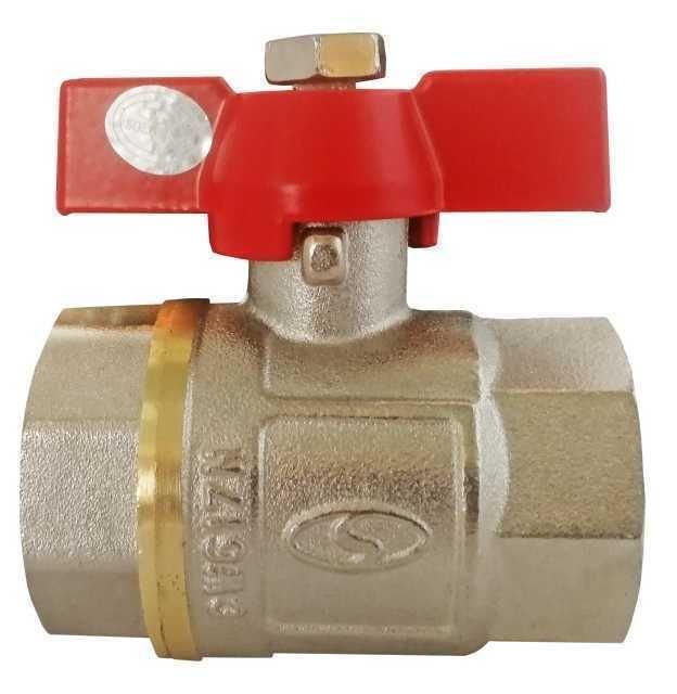 Кран кульовий прямий SOLOMON 1" ВВ КБ PN40 В1007, фото 1