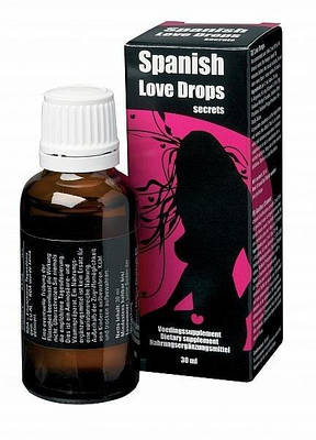 Краплі для двох з збудливим ефектом Cobeco Pharma Spanish Love Drops Secrets 30 ml Talla