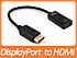 Перехідник DP (DisplayPort ) to HDMI v2, фото 2