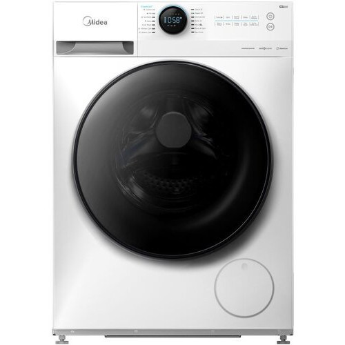 Пральна машина Midea MF200W80-UA інверторна отжим1400 оборотів на 8 кг завантаження, фото 1