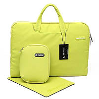 Сумка-чехол WIWU Gearmax Campus Slim Series Bag for MacBook 13, Yellow