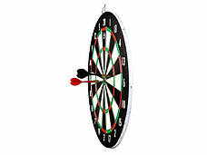 Дартс 17 дюймів 6 дротиків Dart Board, фото 2