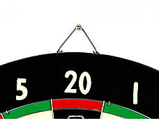 Дартс 17 дюймів 6 дротиків Dart Board, фото 3