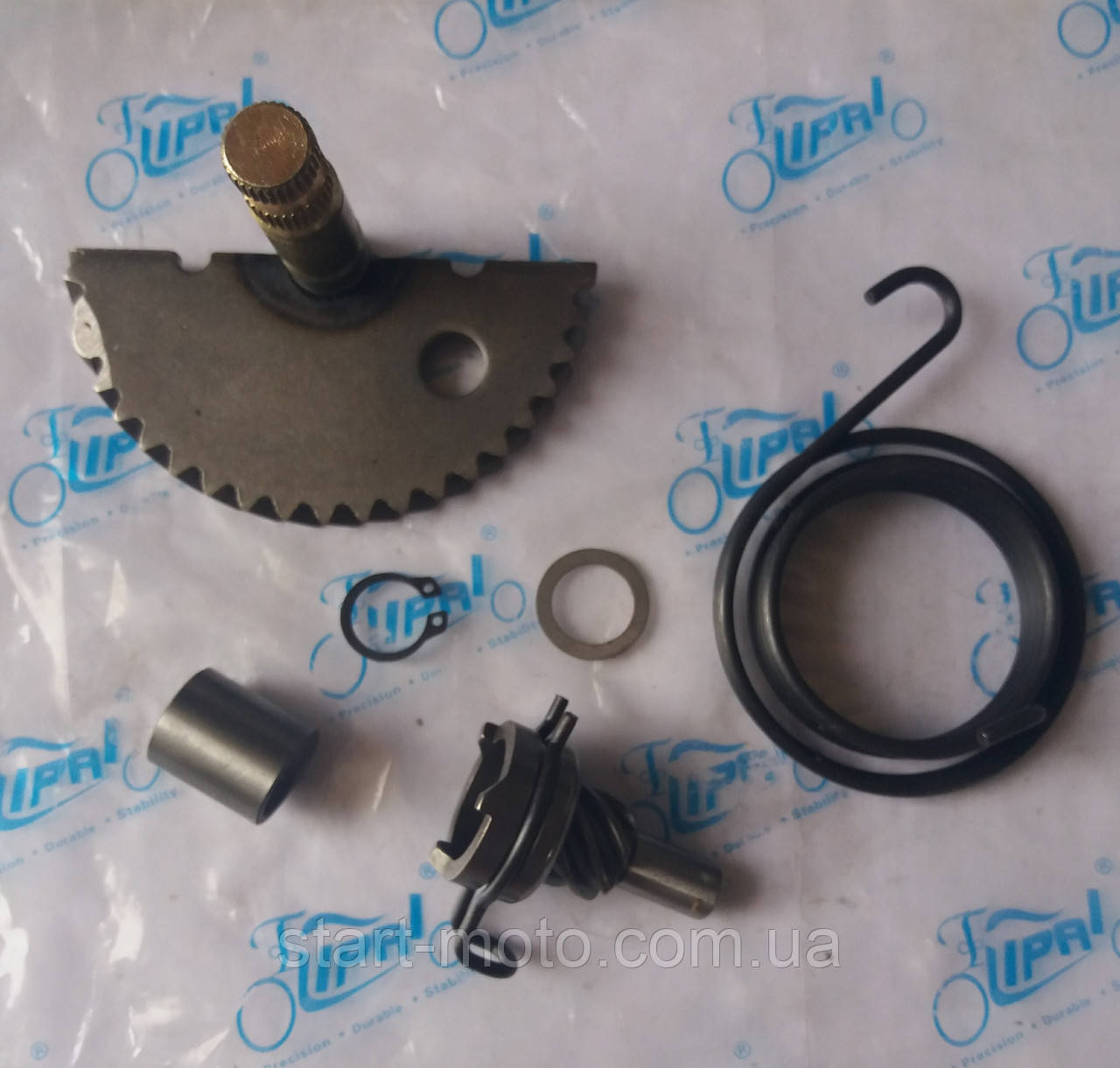 Honda LEAD 50 AF20 | 90 HF05 Храповик + Півмісяць комплект фірма Lipal - Японія під оригінал, фото 1