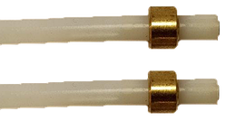 9979.А39 Тефлонова трубка(скоба-скоба), d=2x4mm, L=200mm
