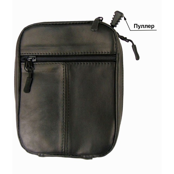 Кобура-сумка Медан 1404 универсальная совместимость 14 см x 40 мм x 19 см кожа черный