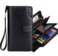Клатч чоловічий гаманець портмоне барсетка Baellerry business S1063 Чорний-1813, фото 2