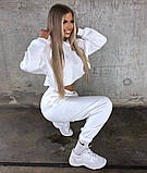 Теплий жіночий костюм на флісі Oversize, фото 3