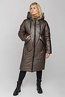 Зимний женский пуховик-куртка на тинсулейте Размеры 46-56