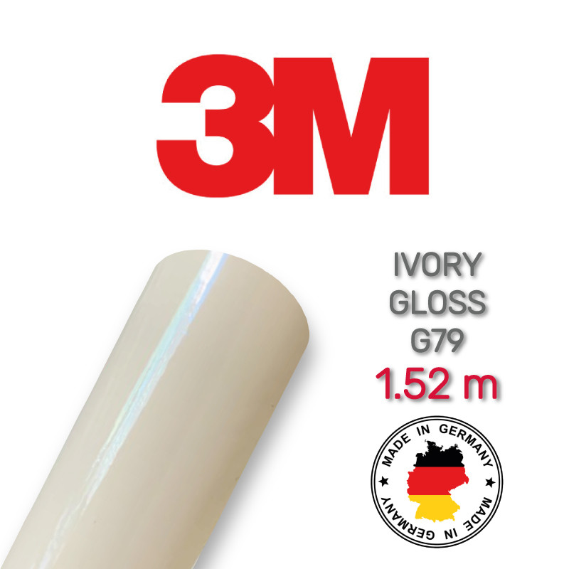Бежева глянсова плівка 3M 1080 Gloss Light Ivory G79