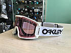 Гірськолижна маска Oakley Line Miner M (XM) Factory Pilot White Лінза Prizm Hi Pink, фото 7