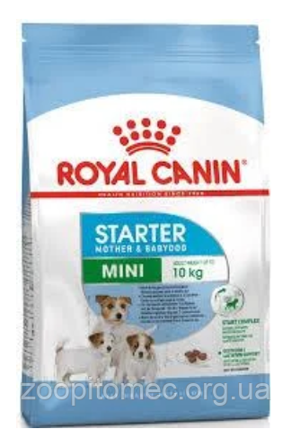 Сухий корм Royal Canin (Рояв Канін) MINI STARTER для собак дрібних порід (щенків, що годують, вагітних сук) 8 к