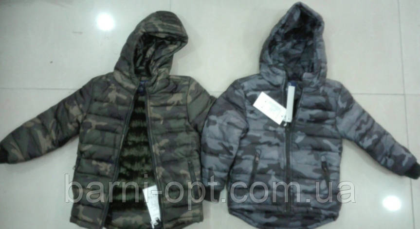 Куртки утеплені для хлопчиків оптом, Crossfire, 1-5 рр., фото 2