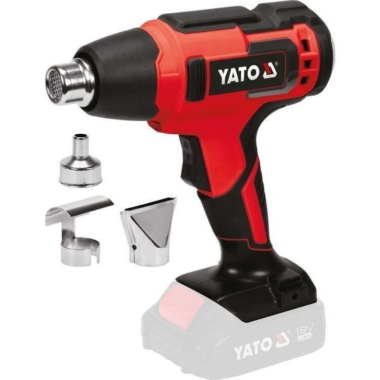 Фен технічний акумуляторний YATO 550 °C (без акумулятора)