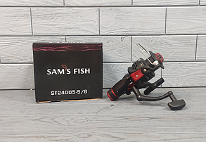 Котушка з бейтраннером Sams Fish 3bb 6000 з графітової шпулей SF24005-6